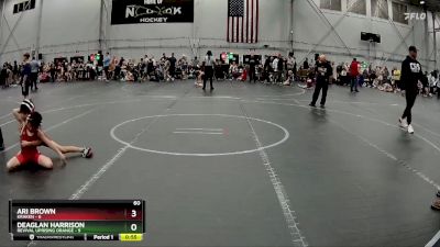 60 lbs Semis (4 Team) - Ari Brown, Kraken vs Deaglan Harrison, Revival Uprising Orange