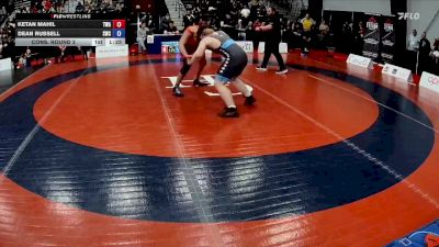 92kg Cons. Round 2 - Ketan Mahil, Takedown Wrestling Academy vs Dean Russell, Strathcona Wrestling Club