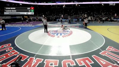 I-144 lbs Quarterfinal - Ryan Munn, Carthage vs Justin Reiss, Tappan Zee
