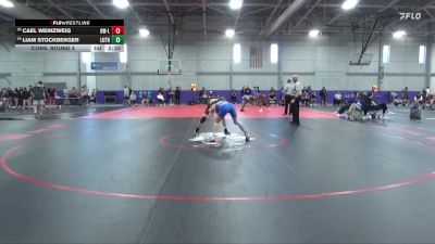 133 lbs Cons. Round 4 - Cael Weinzweig, Wisconsin-La Crosse vs Liam Stockberger, Luther