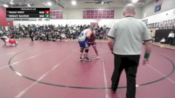 285 lbs Consolation - Isaiah Trott, Monmouth Richmond Winthrop vs Wesley Baltrus, Mountain Valley