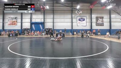 115 lbs Kashton Brown, Nebraska vs Caiden Murillo, Connecticut