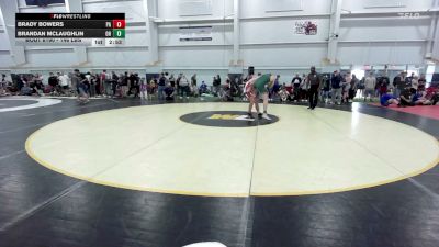 146 lbs Consi Of 16 #2 - Brady Bowers, PA vs Brandan McLaughlin, OH