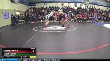 152 lbs Cons. Round 1 - Julian Fonseca, Okanogan vs Jared Haden, Jenkins (Chewelah)