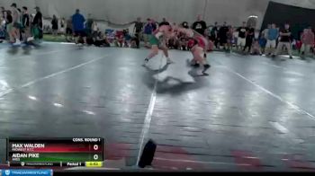123 lbs Cons. Round 1 - Max Walden, Midwest R.T.C. vs Aidan Pike, Ares