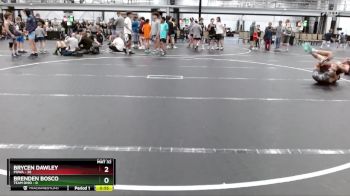96 lbs Round 2 (6 Team) - Brycen Dawley, POWA vs Brenden Bosco, Team Ohio