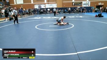 98 lbs Round 5 - Grady Swalberg, Layton vs Cole Burrup, Lehi