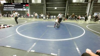 49 lbs Semifinal - Liam Rodriguez, Grindhouse WC vs Elias Kerness, Chagolla Trained WC