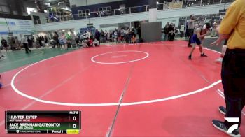 111 lbs Cons. Round 1 - Jace Brennan Gatbonton, Grapplers Garage vs Hunter Estep, Nottoway NCWC