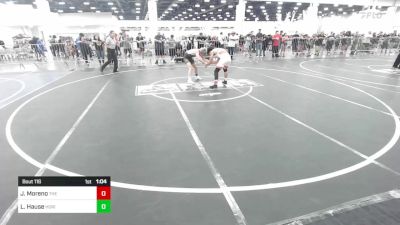 120 lbs Round Of 32 - Jonathan Moreno, The Wolves Den WC vs Logan Hause, Horizon Huskies AZ