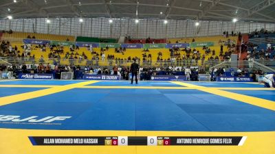Antonio Henrique Gomes Felix vs Allan Mohamed Melo Hassan 2026 Brasileiro Jiu-Jitsu IBJJF