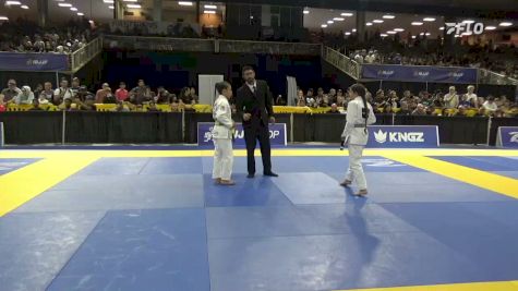Kamilah M Cardona Acosta vs Josephine Willow Kerkes 2026 Pan Kids Jiu-Jitsu IBJJF Championship