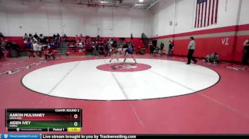 157 lbs Champ. Round 2 - Aaron Mulvaney, Highland vs Aiden Ivey, Forks
