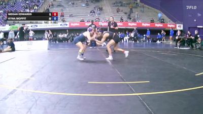 124 lbs Placement Matches (16 Team) - Kyna Moffit, Augustana (IL) vs Megan Edwards, Elmira College