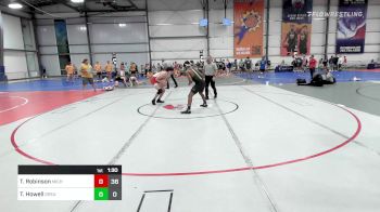160 lbs Rr Rnd 3 - Trammel Robinson, Michigan Grapplers vs TJ Howell, Great Bridge