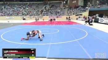 106 lbs Cons. Round 5 - Aluma Enwa, Great Crossing High School vs Luke Cornwell, Ryle