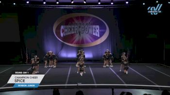 Champion Cheer - Spice [2025 L2 Junior Day 1] 2025 Cheer Power Prep Nationals & Galveston Showdown
