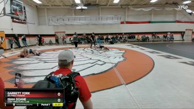 77 lbs 1st Place Match - Garrett York, Big Piney Pinners vs Isiah Doane, Cody Wrestling Club