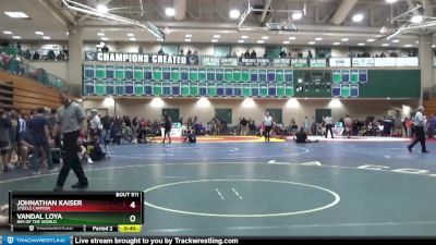 145 lbs Cons. Round 2 - Emiliano Borquez, Kellis vs Damon Miranda, La Costa Canyon