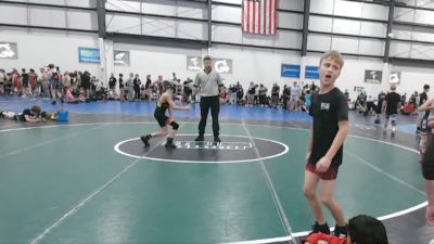 70 lbs Placement (4 Team) - Cinch Workman, NORTH CAROLINA WRESTLING FACTORY vs Abel Driscoll, STAUNTON REAPER