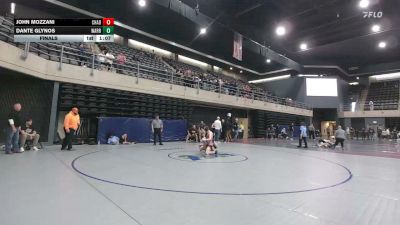 135 lbs Final - John Mozzani, Chadds Ford vs Dante Glynos, Warren