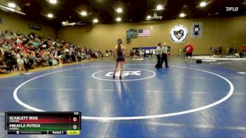 110 lbs Quarterfinal - Mikayla Putich, Marina vs Scarlett Rios, Sanger