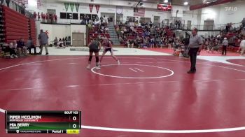 120 lbs Cons. Semi - Piper McClimon, Northeast Community vs Mia Berry, Durant