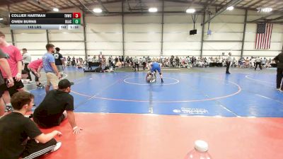 145 lbs Rr Rnd 1 - Collier Hartman, TNWC Big Macs - HSB vs Owen Burns, Black Sheep Wrestling Club - HSB