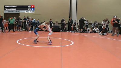 58 lbs Champ. Round 2 - Rhett Jenkins, Young Guns vs Noah Reino, Refinery