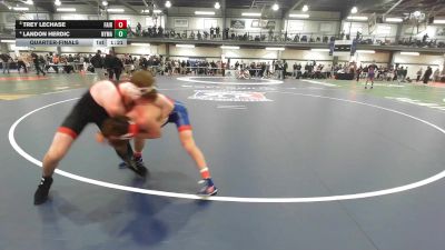 132 lbs Quarterfinal - Trey Lechase, Fairport vs Landon Herdic, Nyma