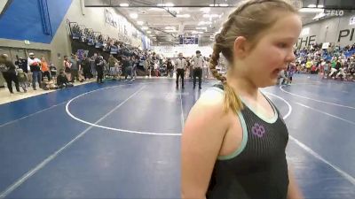 120 lbs Quarterfinal - Callie Casey, Jordan Wrestling Club vs Ana Mounga, Westlake