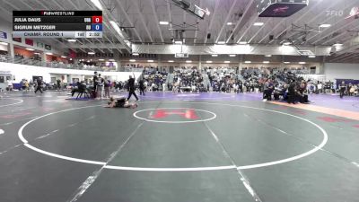 117 lbs Champ. Round 1 - Sigrun Metzger, Ottawa University vs Julia Daus, University Of Alberta