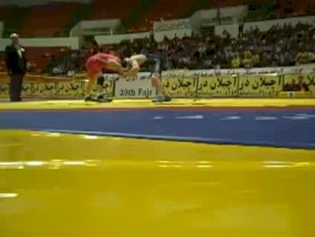 74kg war Iran vs Russia 2nd period