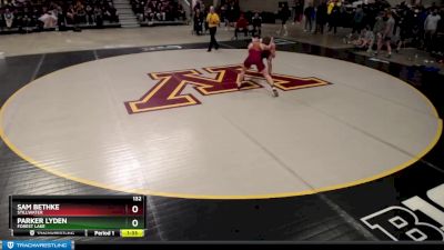 132 lbs 3rd Place Match - Sam Bethke, Stillwater vs Parker Lyden, Forest Lake