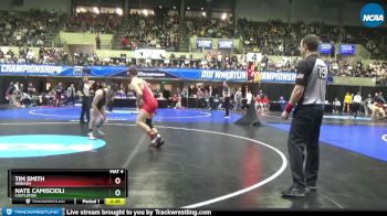 157 lbs Cons. Round 1 - Nate Camiscioli, Castleton vs Tim Smith, Wabash