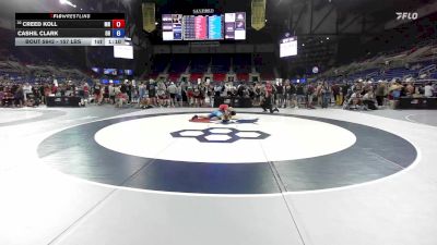 157 lbs Cons. Rd Of 32 - Creed Koll, MN vs Cashil Clark, OH