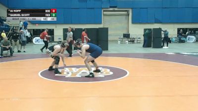 1 - 190 lbs Cons. Round 3 - AJ Kopp, Bland County High School vs Samuel Scott, Fort Chiswell