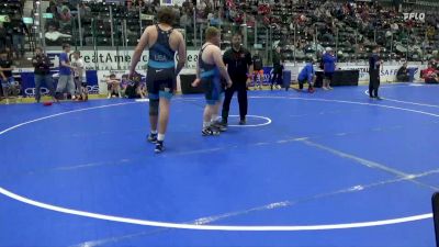 285 lbs Cons. Quarters - Jackson Woods, DC Elite vs Jack Dwyer, Caveman Wrestling
