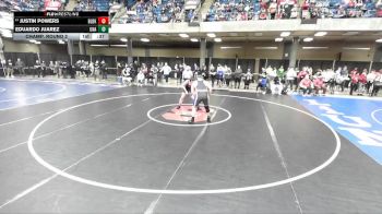 215 lbs Champ. Round 2 - Justin Powers, Lincolnway East vs Eduardo Juarez, Unattached