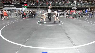 175 lbs Round Of 16 - Jackson Weiss, Glen Rock vs Thomas Bonzella, West Deptford