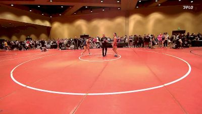 155 lbs 1st Place Match - Aaliyah Morrow, New York vs Olivia Georges, New Jersey