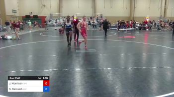 175 lbs Quarterfinal - Jonathon Morrison, Creekside High School vs Nicky Bernard, Lost Tribe