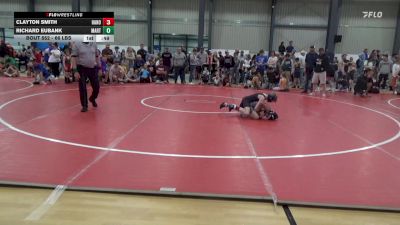 66 lbs Quarterfinal - Clayton Smith, Hanover vs Richard Eubank, Martinsburg