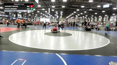 220 lbs Rr Rnd 2 - Anthony Brown, MetroWest United Red vs Justin Crozier, Guardians Of The Great Lakes