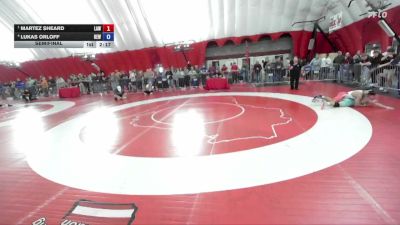 138 lbs Semifinal - Martez Sheard, LaCrosse Area Wrestlers vs Lukas Orloff, RT Elite Wrestling
