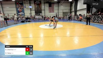 145 lbs Rr Rnd 1 - Angelo Chierico, 84 Athletes Red vs Ryan Yang, Validus Wrestling Club