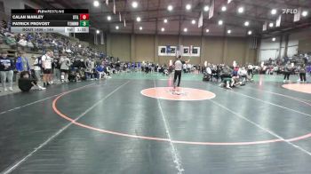144 lbs Semifinal - Patrick Provost, Ft. Zumwalt North vs Calan Manley, Stillwater