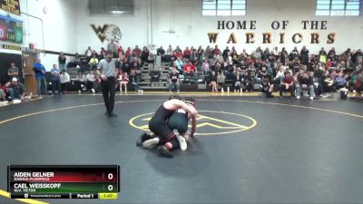 157 lbs Round 3 - Cael Weisskopf, HLV, Victor vs Aiden Gelner, Nashua-Plainfield