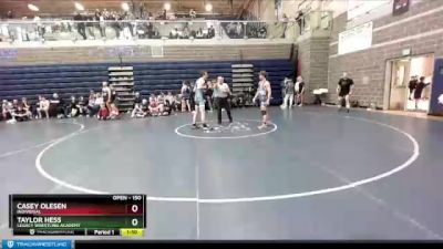 150 lbs Round 3 - Casey Olesen, Individual vs Taylor Hess, Legacy Wrestling Academy