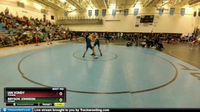 114-120 lbs Round 5 - Ian Vondy, Poudre vs Bryson Johnson, Gering